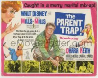 8k228 PARENT TRAP TC 1961 Disney, Hayley Mills in dual role, Maureen O'Hara, Brian Keith!