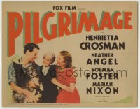 8k240 PILGRIMAGE TC 1933 John Ford, Henrietta Crosman, Heather Angel, Norman Foster & dog!