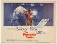 8k254 PUMPKIN EATER TC 1964 Anne Bancroft, Peter Finch, marriage bed isn't always a bed of roses!