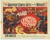 8k274 RINGS AROUND THE WORLD TC 1966 Don Ameche, art of the greatest circus acts in the world!