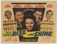 8k276 RISE & SHINE TC 1941 Linda Darnell, Jack Oakie, George Murphy, Walter Brennan, Berle