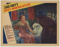 8k868 ROCKY MOUNTAIN MYSTERY LC 1935 Zane Grey, c/u of Kathleen Burke scared by masked man!