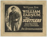 8k292 SCUTTLERS TC 1920 detective William Farnum investigates captain who sinks ships for insurance