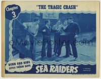 8k880 SEA RAIDERS chapter 3 LC 1941 Dead End Kids & Little Tough Guys serial, The Tragic Crash!