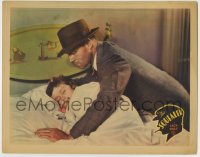 8k903 SQUEALER LC 1930 close up of Jack Holt standing over his sleeping child Davey Lee!