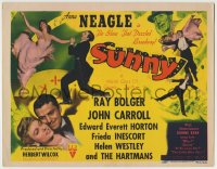 8k314 SUNNY TC 1941 Anna Neagle, Ray Bolger, John Carroll, the musical that dazzled Broadway!