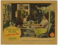 8k911 TALK OF THE TOWN LC 1942 Cary Grant eavesdrops on Jean Arthur & Ronald Colman!