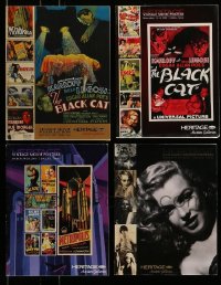8m208 LOT OF 4 HERITAGE AUCTION CATALOGS 2007-10 filled with images of the best movie posters!