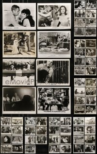 8m277 LOT OF 87 8X10 STILLS 1950s-1970s great scenes from a variety of movies!