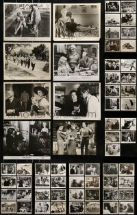 8m275 LOT OF 93 8X10 STILLS 1950s-1970s great scenes from a variety of movies!