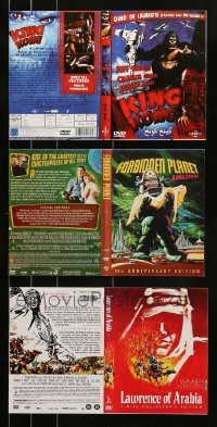 8m254 LOT OF 3 MIDDLE EASTERN DVD INSERTS 2000s King Kong, Forbidden Planet, Lawrence of Arabia!