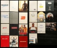 8m143 LOT OF 22 PRESSKITS 1983 - 2000 containing a total of 99 8x10 stills!