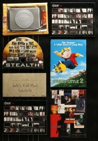 8m162 LOT OF 7 PRESSKITS 2002 - 2006 containing a total of 4 CDs & 24 35mm slides!