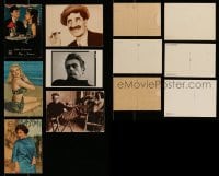 8m243 LOT OF 6 POSTCARDS 1950s-1980s Groucho Marx, James Dean, Jane Mansfield & more!