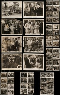 8m286 LOT OF 56 8X10 STILLS 1930s great scenes from a variety of different movies!