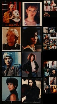 8m448 LOT OF 29 REPRO COLOR 8X10 PHOTOS 1990s great portraits of top Hollywood stars!