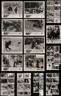8m285 LOT OF 57 8X10 STILLS 1970s great scenes from a variety of different movies!