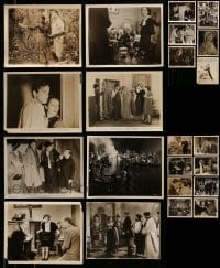 8m302 LOT OF 30 1930S-40S 8X10 STILLS 1930s-1940s great scenes from a variety of different movies!