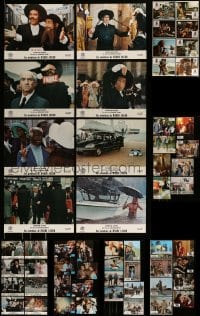 8m034 LOT OF 56 FRENCH LOBBY CARDS 1970s-1990s great scenes from a variety of different movies!