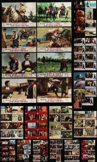 8m028 LOT OF 126 SPANISH LOBBY CARDS 1950s-1990s great scenes from a variety of different movies!