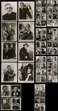 8m444 LOT OF 76 CRIME DETECTIVE REPRO 8X10 STILLS 1980s great portraits from a variety of movies!