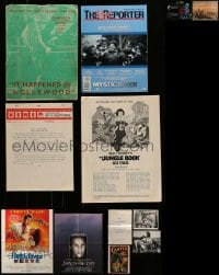8m038 LOT OF 12 MISCELLANEOUS ITEMS 1930s-1990s a variety of cool movie images!