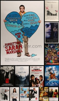 8m423 LOT OF 16 UNFOLDED DOUBLE-SIDED MOSTLY 27X40 ONE-SHEETS 1990s-2010s cool movie images!