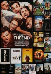8m394 LOT OF 24 UNFOLDED DOUBLE-SIDED 27X40 ONE-SHEETS 2000s-2010s cool movie images!