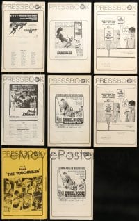 8m190 LOT OF 8 UNCUT 20TH CENTURY FOX PRESSBOOKS 1960s great advertising for a variety of movies!