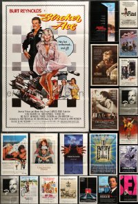 8m106 LOT OF 76 FOLDED ONE-SHEETS 1970s-1990s great images from a variety of different movies!
