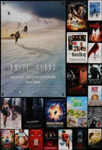 8m388 LOT OF 25 UNFOLDED MOSTLY DOUBLE-SIDED 27X40 ONE-SHEETS 1990s-2010s great movie images!