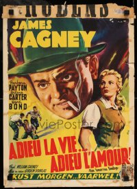 8p075 KISS TOMORROW GOODBYE Belgian 1950 James Cagney hotter than he was in White Heat!