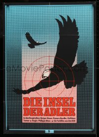 8p145 BREED APART East German 23x32 1986 Philippe Mora, cool art of two eagles in flight!