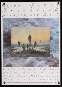 8p147 CASPAR DAVID FRIEDRICH - GRENZEN DER ZEIT East German 23x32 1986 different art by Handschick