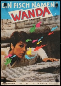 8p177 FISH CALLED WANDA East German 11x16 1988 sexiest Jamie Lee Curtis + completely different art!