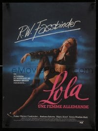 8p706 LOLA French 15x21 1982 directed by Rainer Werner Fassbinder, sexy Barbara Sukowa in lingerie