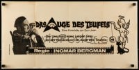 8p003 DEVIL'S EYE Swiss 1960 Ingmar Bergman directed, Jarl Kulle, Bibi Andersson & Stig Jarrel!