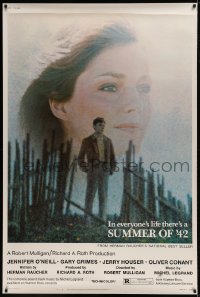 8r143 SUMMER OF '42 40x60 1971 in everyone's life there's a summer like this, Jennifer O'Neill!