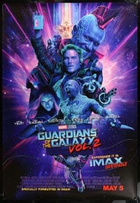8r160 GUARDIANS OF THE GALAXY VOL. 2 IMAX DS bus stop 2017 different cast image!