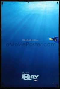 8r427 FINDING DORY advance DS 1sh 2016 Disney & Pixar, Ellen DeGeneres, she is swimming away!