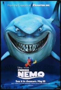8r428 FINDING NEMO advance DS 1sh 2003 best Disney & Pixar animated fish movie, Bruce!