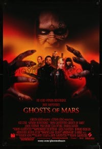 8r457 GHOSTS OF MARS 1sh 2001 John Carpenter, Ice Cube, Natasha Henstridge, Statham, Grier