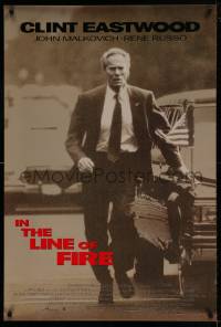8r545 IN THE LINE OF FIRE DS 1sh 1993 Wolfgang Petersen, Clint Eastwood as bodyguard!