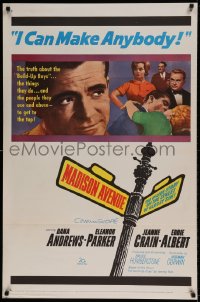 8r657 MADISON AVENUE 1sh 1961 Dana Andrews wants Eleanor Parker to be nice to him!