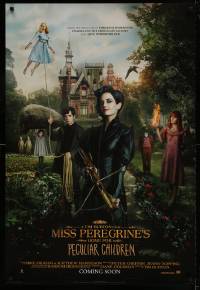 8r691 MISS PEREGRINE'S HOME FOR PECULIAR CHILDREN style A int'l advance DS 1sh 2016 Burton, Green!
