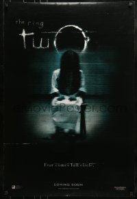 8r798 RING 2 int'l teaser DS 1sh 2005 Hdieo Nakata directed, great image from horror sequel!