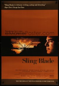 8r853 SLING BLADE DS 1sh 1996 profile image of star & director Billy Bob Thornton as Carl!