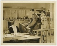 8s042 3 WISE GUYS 8x10 still 1936 Robert Young & Betty Furness talk to office secretary!