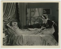 8s052 AGE FOR LOVE 8.25x10 still 1931 Howard Hughes, maid tends to sexy Billie Dove in bed!