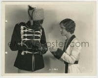 8s123 BIG TIME 8x10 still 1929 great close up of Stepin Fetchit & pretty Mae Clarke by Autrey!